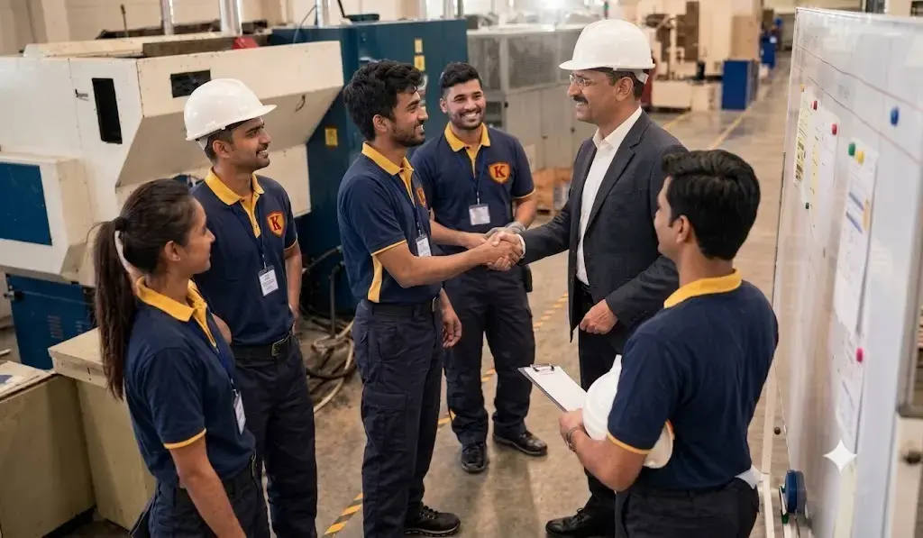 Manpower recruitment and candidate screening process at Kavach Security